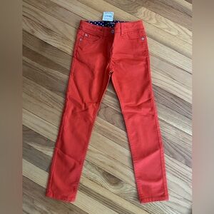 Girls Mini Boden red pants